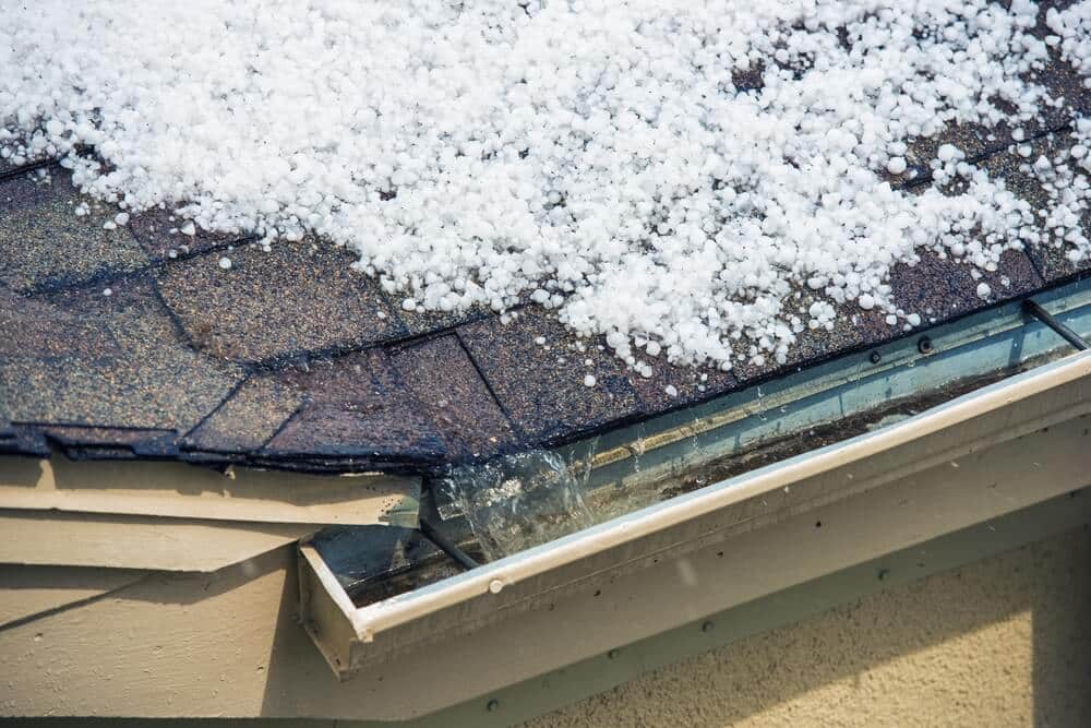 Commercial Hail Damage Roof Repair