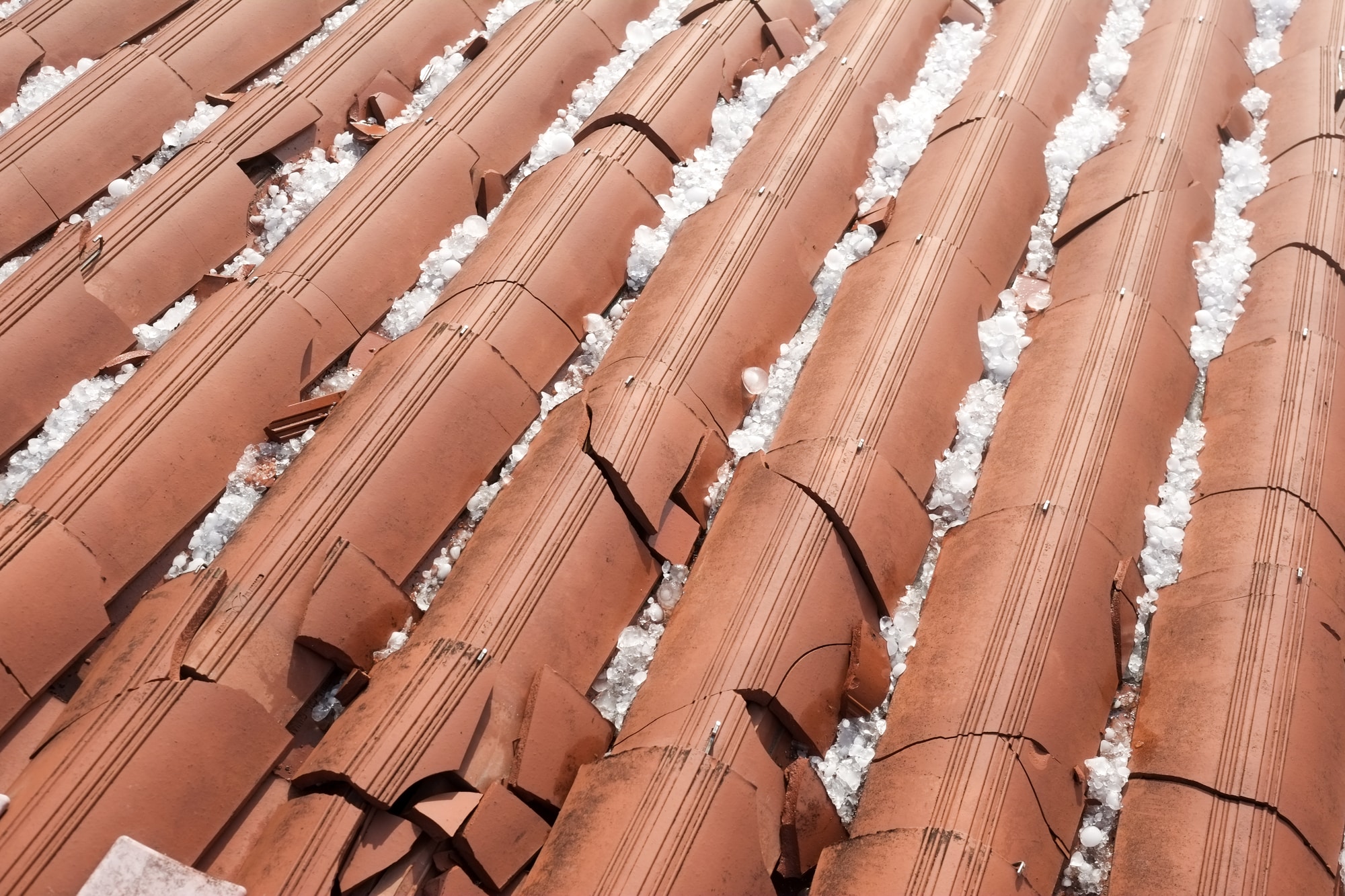 Residential Hail Damage Roof Repair