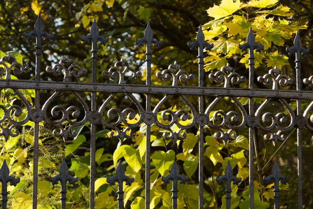Residential Metal Fence