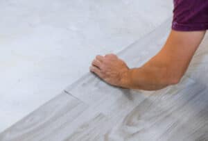 Installation of Waterproof floor 